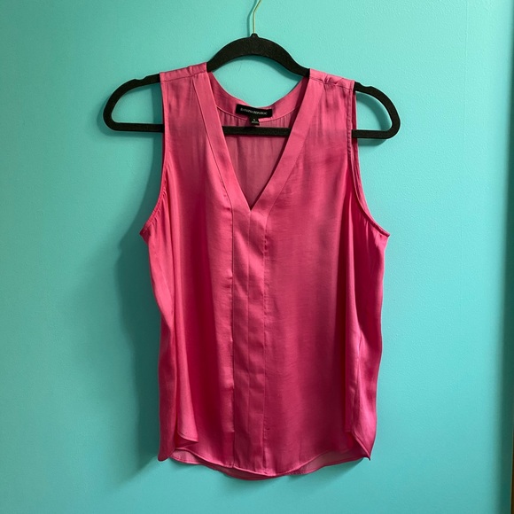 Pink Sleeveless Dress Shirt - Picture 1 of 4